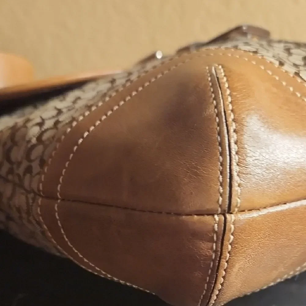 Coach Soho Tan and Brown Women's Bag
